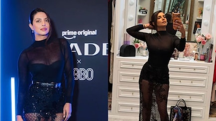 Priyanka Chopra Steals The Show In A Black Ensemble At Citadel 2 Screening