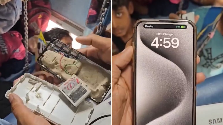 'अभी बंदे बुला रहा हूं'...पकड़ी गई चोरी तो देने लगा धमकी, चलती ट्रेन से 'ठग' का वीडियो वायरल