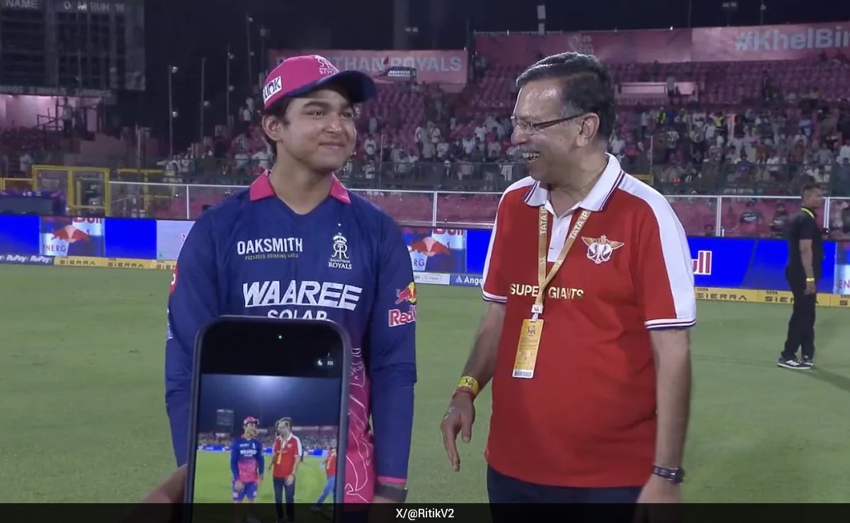 IPL 2026: वैभव सूर्यवंशी की पारी के मुरीद हुए संजीव गोयनका, सोशल मीडिया पर हुए वायरल हुआ रिएक्शन - VIDEO