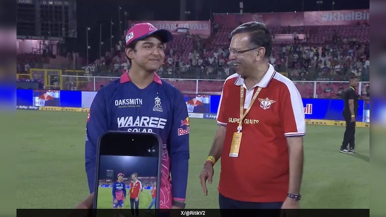 IPL 2026: वैभव सूर्यवंशी की पारी के मुरीद हुए संजीव गोयनका, सोशल मीडिया पर हुए वायरल हुआ रिएक्शन - VIDEO