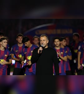 "Will Never Forget This Day": Hansi Flick As Barcelona Win La Liga Hours After Fathers Death
