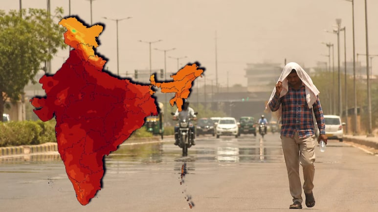 गर्मी प्रचंड, जल रहा पूरा भारत! मौसम विभाग के इन नक्शे में देखिए लू से कितना बुरा हाल