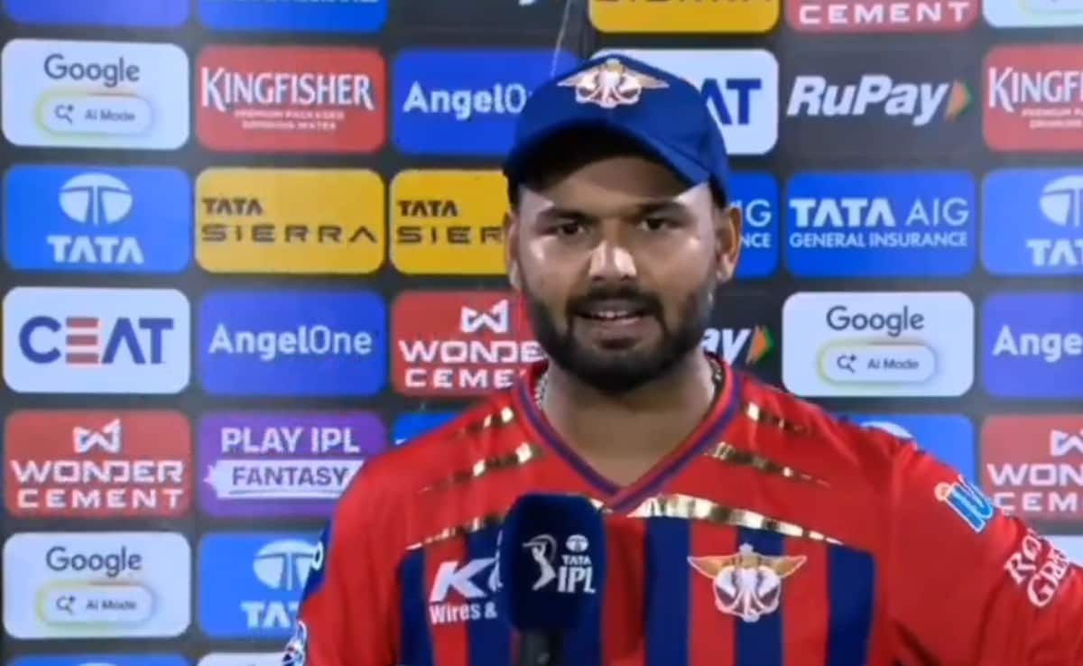 Rishabh Pant Drops Expletive On Live TV After Loss Against Rajasthan Royals: "F***ing Good Team"