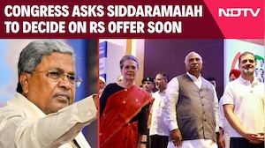 Congress Asks Siddaramaiah To Decide On Rajya Sabha Offer Soon