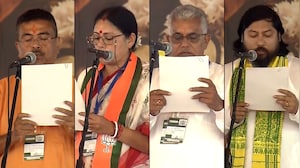 Dilip Ghosh, Agnimitra Paul, Nisith Pramanik Among 5 In Suvendu Adhikari's Cabinet