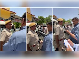 VIDEO: मंत्री मीटिंग में थे, बाहर गाड़ी में AC चलाकर आराम कर रहा था जवान, संजय शर्मा ने देखते ही सरेआम लगाई फटकार
