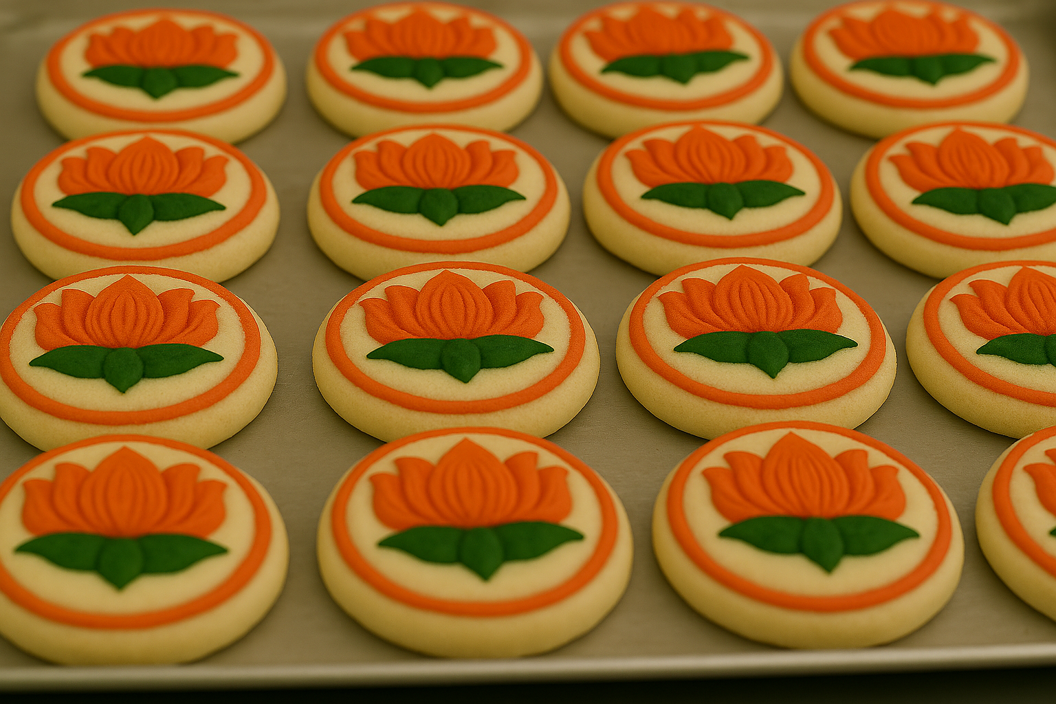 Lotus-Shaped Sandesh Appears In Bengal Sweet Shops As Adhikari Takes Oath