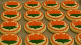 Lotus-Shaped Sandesh Appears In Bengal Sweet Shops As Suvendu Adhikari Takes Oath
