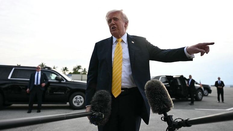 Trump Says US Will "Guide Ships" Safely Out Of Strait Of Hormuz
