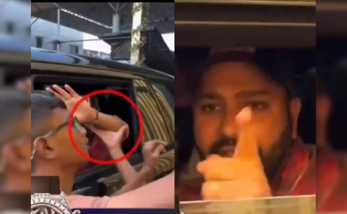 Video Claims Fan Tried To Snatch Rohit Sharmas Rs 3.25 Crore Watch, Internet Stunned