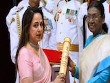 Hema Malini Calls Accepting Dharmendra's Padma Vibhushan 'Euphoric' Hema Malini Calls Accepting Dharmendra's Padma Vibhushan 'Euphoric'
