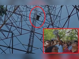 ढेंकानाल में &lsquo;टावर प्रोटेस्ट&rsquo;: नौकरी बहाली और मां के इलाज की मांग को लेकर पूर्व OSAP जवान मोबाइल टावर पर चढ़ा