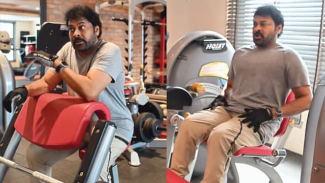Chiranjeevi's fitness routine