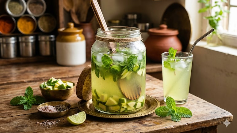 Can Drinking Raw Mango-Mint Water Every Morning Improve Liver Health?