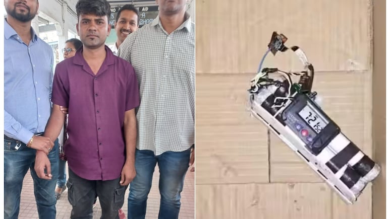 अस्पताल के टॉयलेट में बम रखने वाला ट्रेन पकड़कर हो रहा था नौ दो ग्यारह, ATS ने ऐसे धर दबोचा