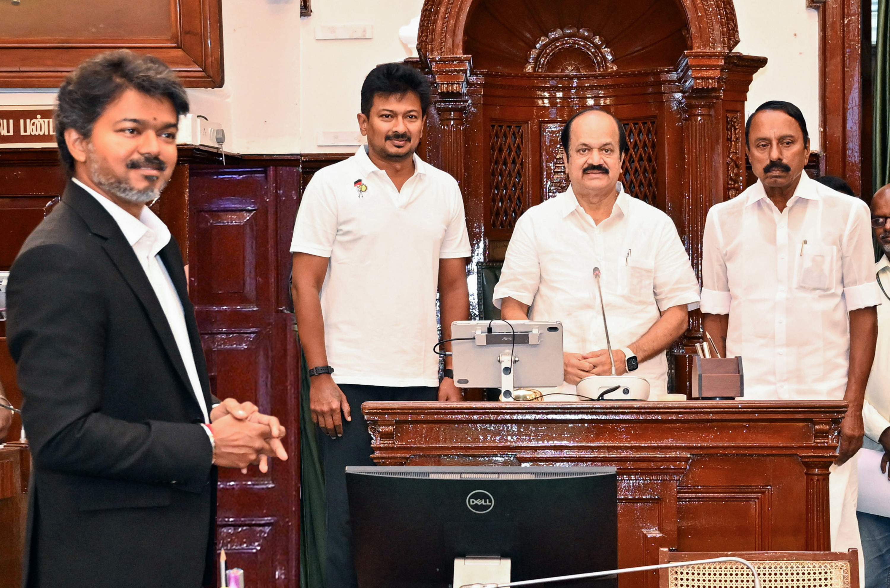 Tamil Nadu Government Formation LIVE Updates: Tamil Nadu Chief Minister Vijay Calls Assembly 'Heart Of Democracy' As Prabhakar Becomes Speaker