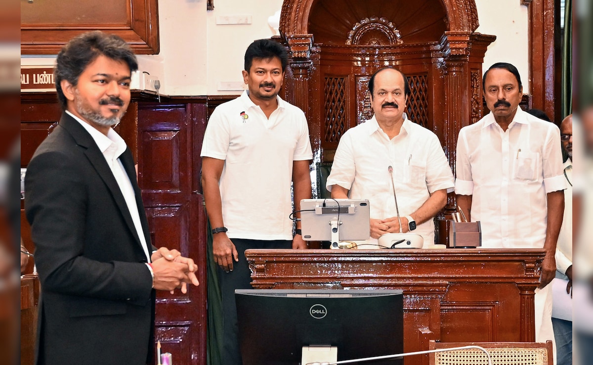 Tamil Nadu Government Formation LIVE Updates: Tamil Nadu Chief Minister Vijay Calls Assembly 'Heart Of Democracy' As Prabhakar Becomes Speaker