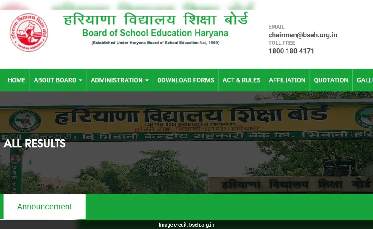 HBSE 10th Result 2026 Live Updates: Haryana Board Matric Results After 12 Noon, Direct Link Here