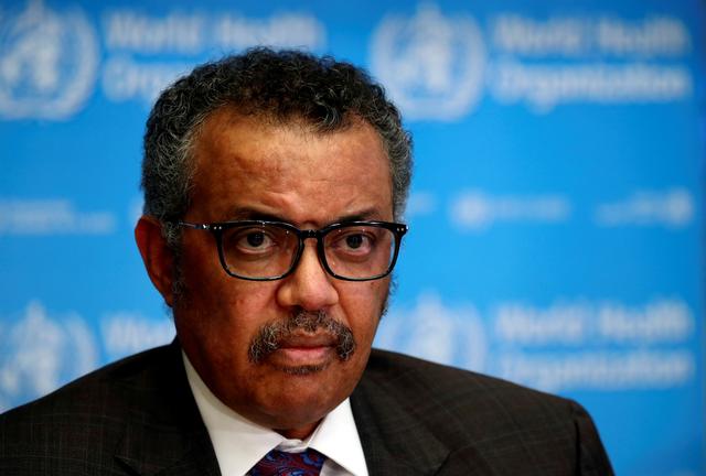 The World Health Organization's chief said he was heading to the Democratic Republic of Congo