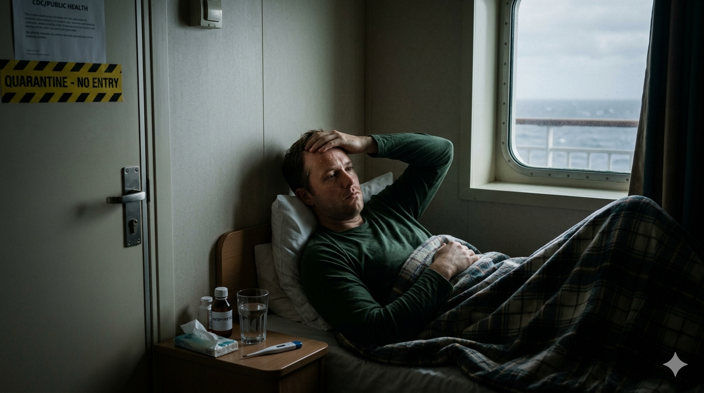 Quarantine on a cruise ship can help reduce hantavirus spread