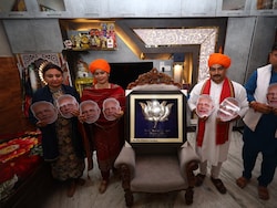 "Waited 15 Years": BJP Worker Crafts Silver Lotus For PM Modi After Bengal Win