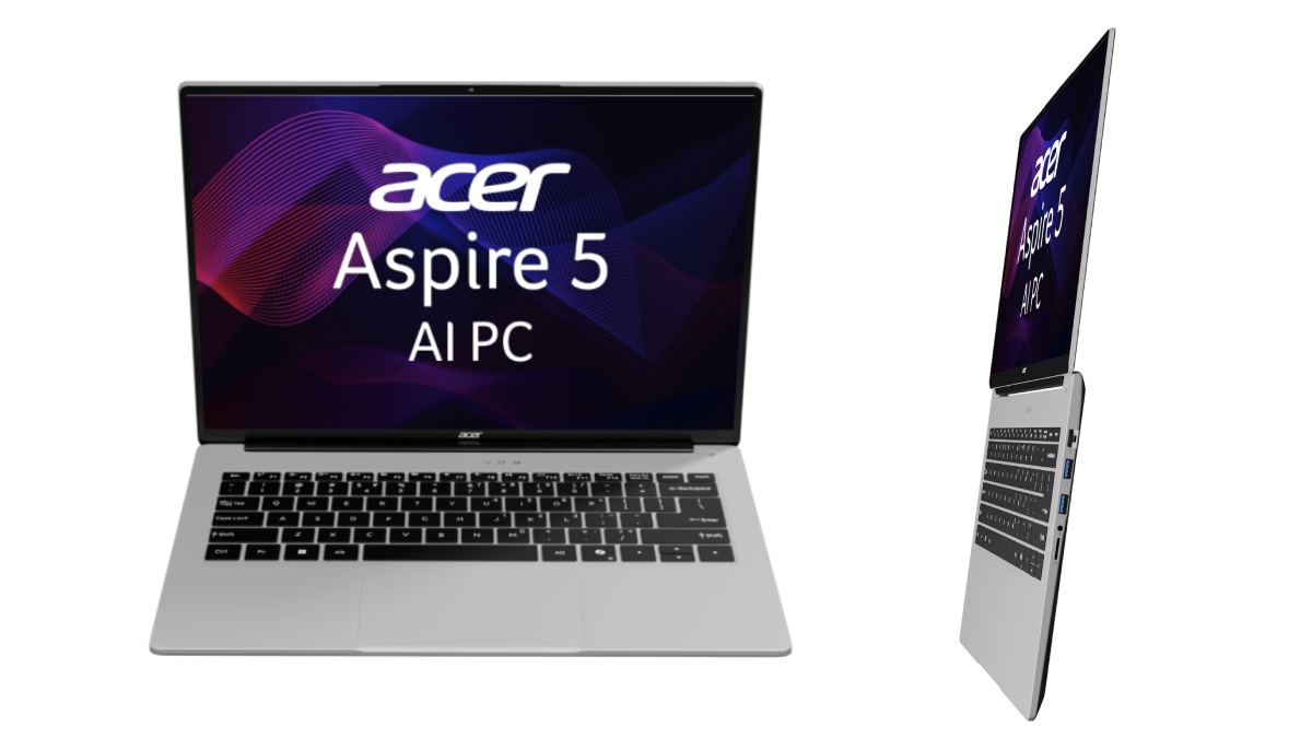Acer का 1.2Kg वजन वाला Aspire 5 AI भारत में लॉन्च, 180-डिग्री तक खुलता है इसका डिस्प्ले