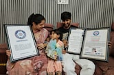 3 साल 11 माह की जानवी सोनी का कमाल, शिव तांडव स्तोत्र से तीन इंटरनेशनल रिकॉर्ड किए अपने नाम