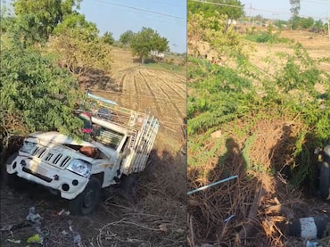 Dhar Accident: धार में मजदूरों से भरी पिकअप पलटी, दो नाबिलग की मौत; 11 लोग घायल