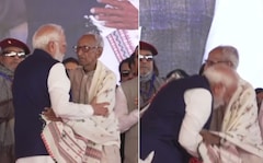 PM Touches Feet Of 97-Year-Old Makhan Lal Sarkar In Bengal: Who Is He?