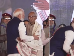 PM Modi Touches Feet Of 97-Year-Old Makhan Lal Sarkar In Bengal: Who Is He?