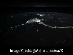 NASA Astronaut Captures Lightning Flashes In Mesmerising Timelapse From Space