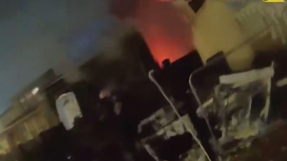 Video: New York Home Explosion Sends Police Officers Flying Across Yard