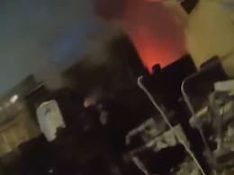 Video: New York Home Explosion Sends Police Officers Flying Across Yard