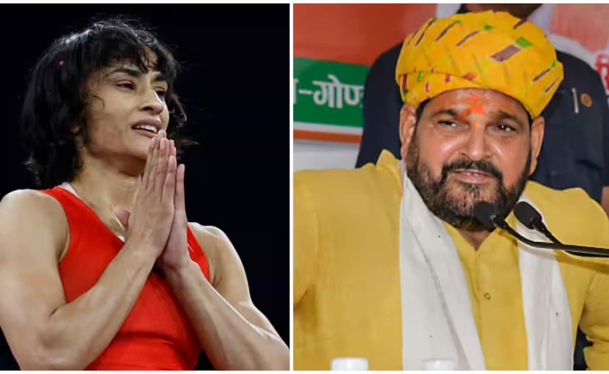 गोंडा कुश्ती विवाद में नया मोड़: विनेश का आरोप- खेलने नहीं दिया जा रहा, X पर लिखा- झुकाने की ताकत नहीं किसी तलवार में