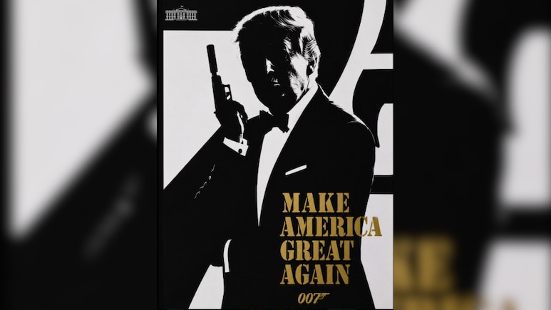 Jimmy Kimmel Takes A Dig At Donald Trump With &ldquo;James Bond&rdquo; Joke