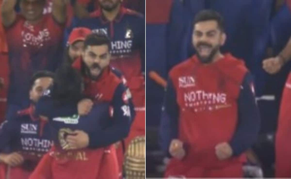 Virat kohli: RCB की जीत पर दिखा चीकू का पुराना अंदाज, डगआउट में कुछ इस तरह विराट कोहली ने मनाया जश्न, वीडियो वायरल