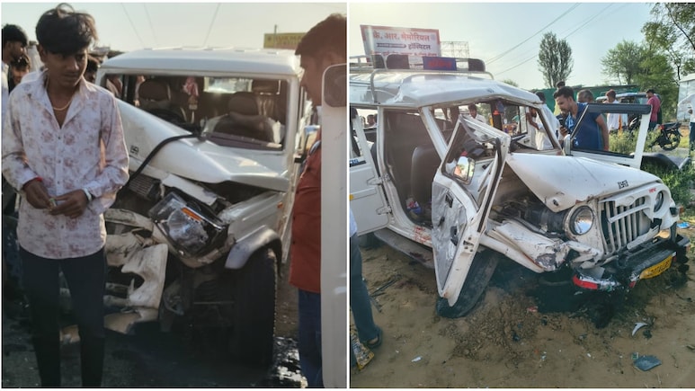 खाटूश्यामजी में बड़ा सड़क हादसा, कैंपर और सवारी गाड़ी की आमने-सामने भिड़ंत; 23 लोग घायल; 7 की हालत गंभीर