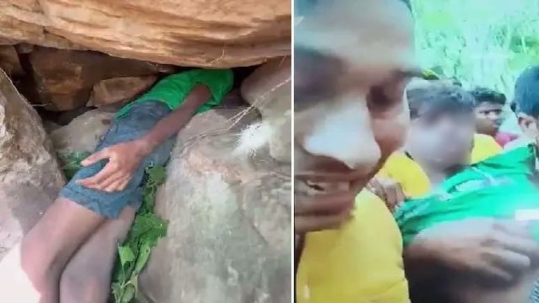 Odisha Boy Gets Head Stuck In Crevice, Finds Snake Staring At Him
