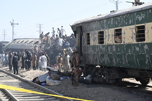 24 Killed As Car With Explosives Rams Train Carrying Pak Soldiers In Balochistan