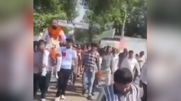 Video: Released On Bail, Rape-Accused Garlanded, Carried On Shoulders In UP