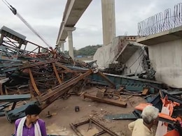 हमीरपुर में आंधी का कहर: बेतवा नदी पर बन रहा पुल गिरने से 6 मजदूरों की मौत, CM ने मुआवजे का किया ऐलान