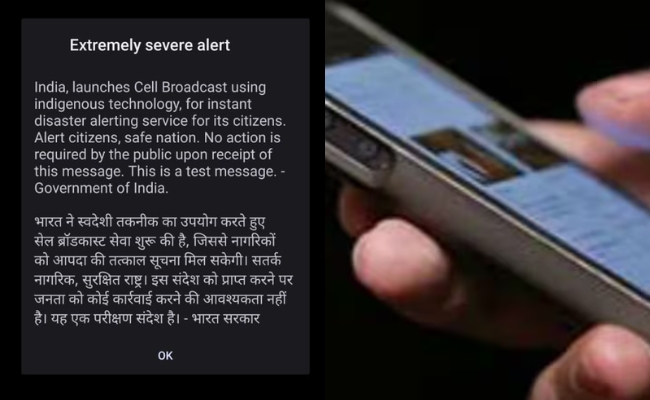 India Launches Disaster Information System, Citizens Get Test Alert On Phones