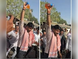 Watch: Rajasthan MLA Ravindra Bhati Pours Petrol On Himself At Barmer Collectorate