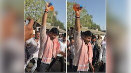 Watch: Rajasthan MLA Ravindra Bhati Pours Petrol On Himself At Barmer Collectorate