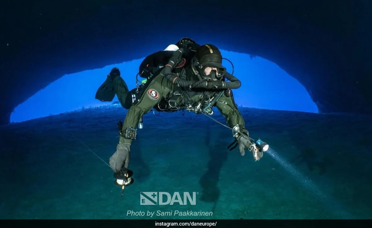 Inside Maldives "Death Cave": Chilling New Photos From Site Of Six-Diver Tragedy