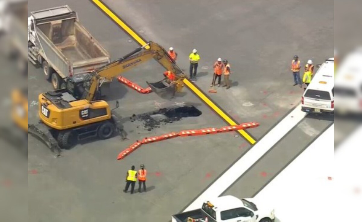 Sinkhole Disrupts LaGuardia Airport Runway, Triggers Massive Flight Delays