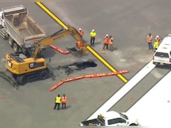 Sinkhole Disrupts LaGuardia Airport Runway, Triggers Massive Flight Delays