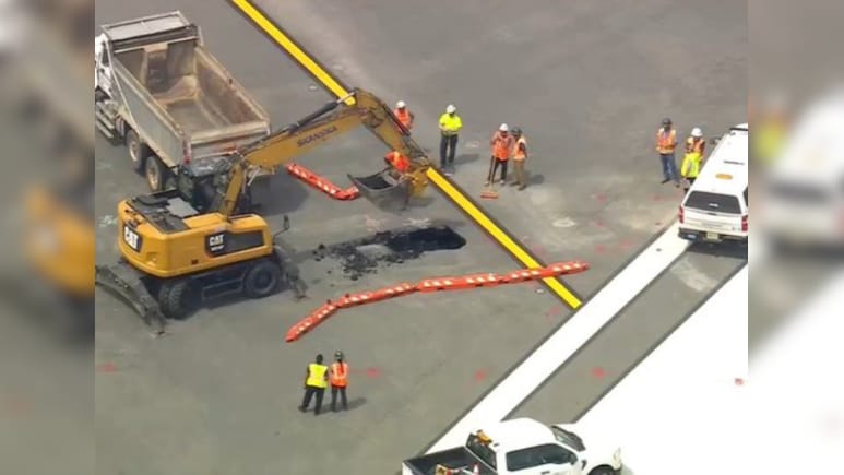 Sinkhole Disrupts LaGuardia Airport Runway, Triggers Massive Flight Delays