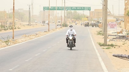 नौतपा में रेगिस्तान को भीषण गर्मी से राहत, तेज हवाओं से 7 डिग्री गिरा पारा, सुनसान पड़े बाजारों में लौटी रौनक