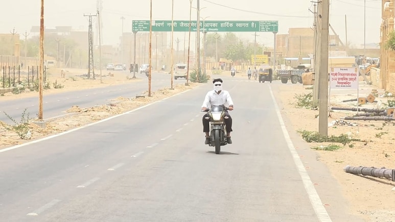 नौतपा में रेगिस्तान को भीषण गर्मी से राहत, तेज हवाओं से 7 डिग्री गिरा पारा, सुनसान पड़े बाजारों में लौटी रौनक
